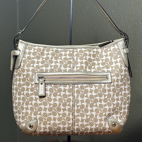 COACH Chelsea Heritage Stripe Hobo/Shoulder Bag - Picture 5 of 17